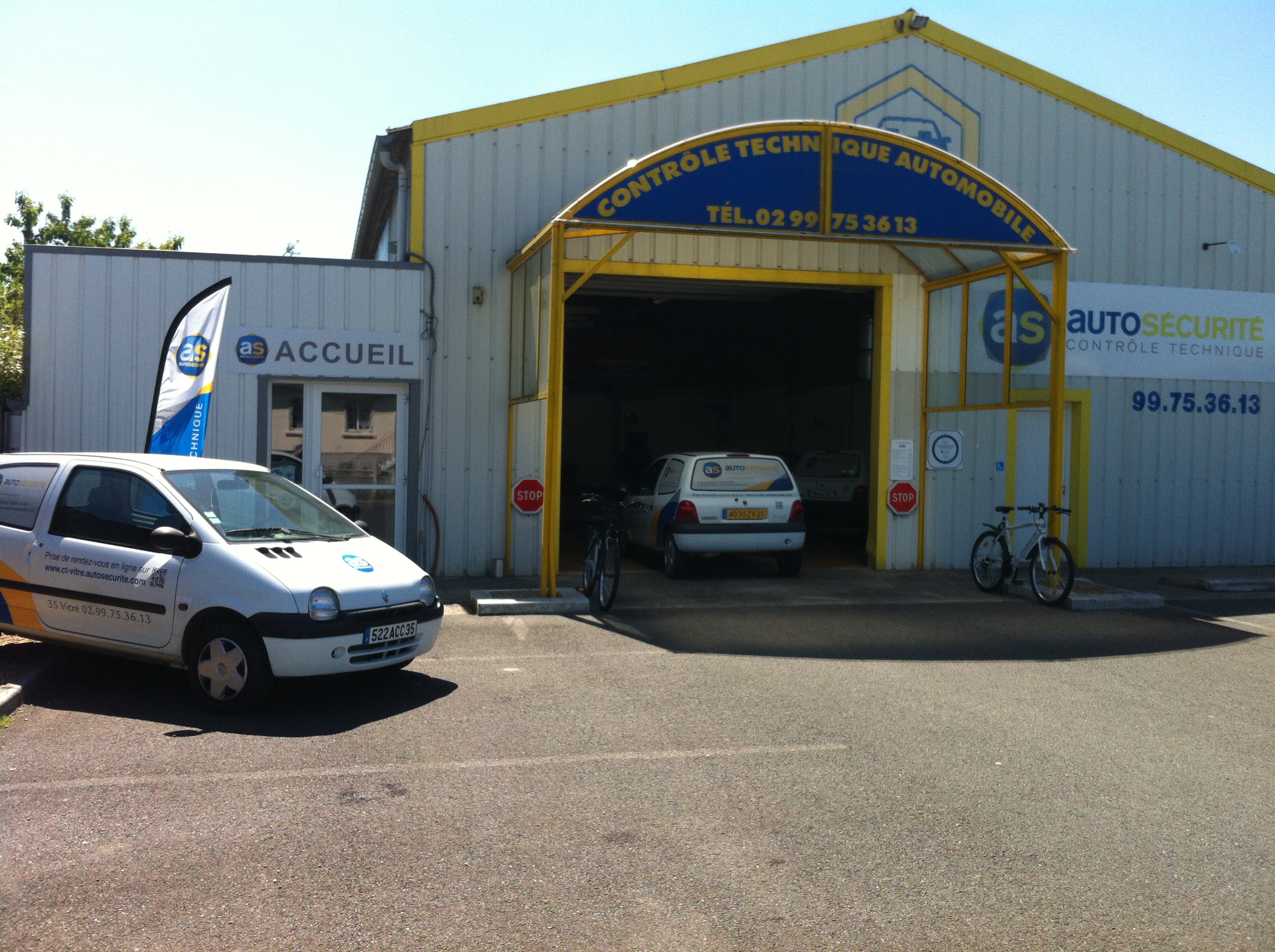 Contrôle Technique VITRE Auto Sécurité VITRE